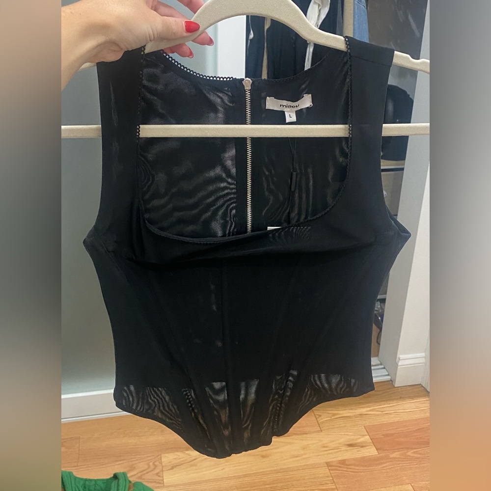 Miaou Campbell Corset Top